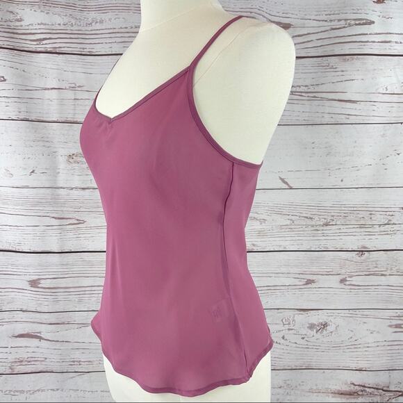 Apt. 9 sheer camisole mauve purple - Picture 3 of 7